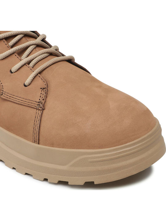 Isac Suede Αρβυλάκια Warm Sand