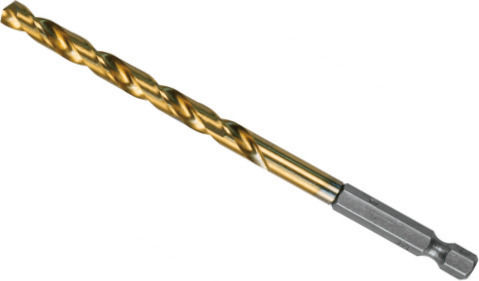 MTX Bohrer mit Sechskantschaft 1/4" HSS Titan mit Sechskantschaft für Metall 8mm