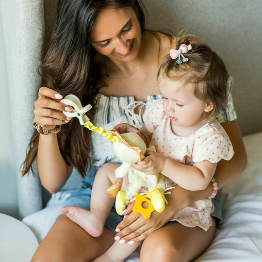 Babyono Hanging Baby Toy for Car with Teether Ballerina Fanny