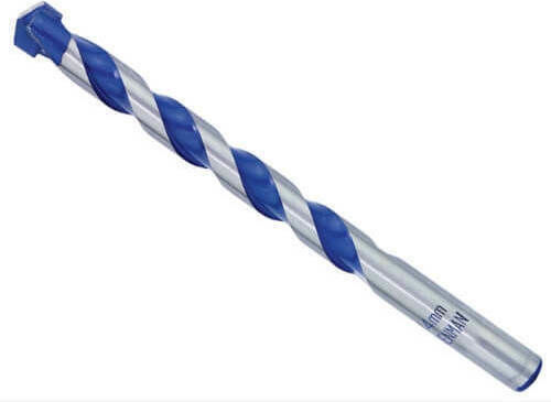 Benman Unicraft Burghiu cu Diamant Carbură cu Tija Cilindrică pentru Metal, Lemn, Materiale de construcție, Sticlă și gresie 8x120mm