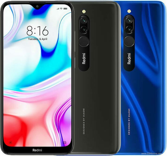 Ultra Slim 0,5mm Umschlag Rückseite Silikon 0.5mm Transparent (Redmi 8)