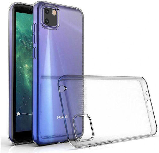 Back Cover Σιλικόνης 1mm Διάφανο (Huawei Y5p)