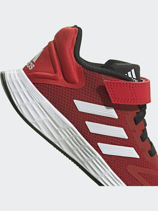 Duramo Duramo 10 El K Kids Sports Shoes Running with Hoop & Loop Closure Vivid Red / Cloud White / Core Black
