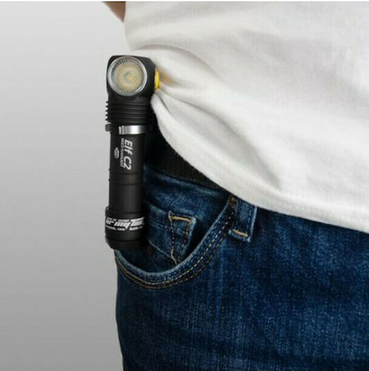 Armytek Επαναφορτιζόμενος Φακός LED IP68 με Μέγιστη Φωτεινότητα 1100lm Elf C2