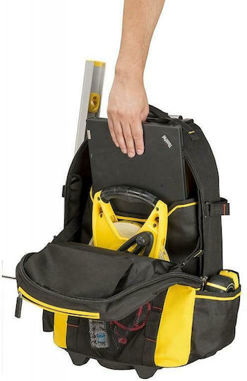 Stanley FatMax Τσάντα Πλάτης Τροχήλατη Αδιάβροχη Μαύρη 5lt