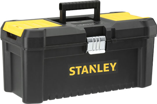 Stanley Essential Εργαλειοθήκη Χειρός Πλαστική με Ταμπακιέρα Π40.6xB21xΥ19.5cm