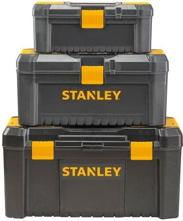 Stanley Essential Εργαλειοθήκη Χειρός Πλαστική με Ταμπακιέρα Π41xB21xΥ19.5cm