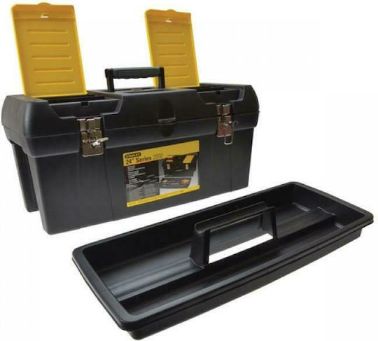 Stanley Серия 2000 Куфар за ръчни инструменти Пластмаса с табакиера Ш60xД28.9xВ27.9см