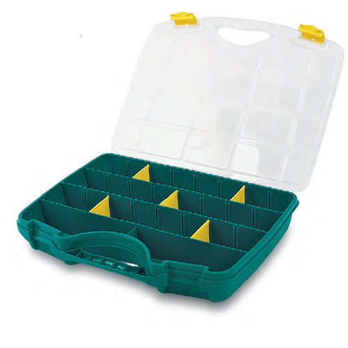 Tayg 20-9 Tool Compartment Organiser 9 Slot Adjustable Green 19x15x14.2cm