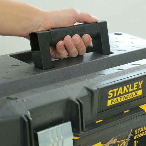 Stanley Fatmax Hand Tool Case Plastic with Foam Dimensions: W58xD30xH27cm