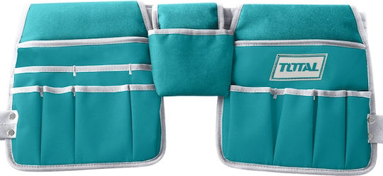 Total Fabric Tool Belt with 20 Compartments and Hammer Slot