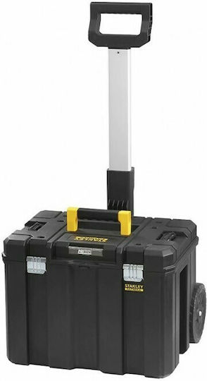 Stanley Fatmax TSTAK Τροχήλατο Πλαστικό Μπαούλο Μεταφοράς και Αποθήκευσης Εργαλείων Π51xB43xΥ32cm FMST1-75753