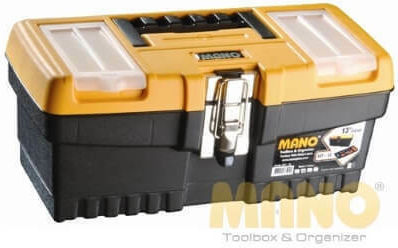 Mano Master MT-13 Hand Tool Case Plastic with Tobacco Case Dimensions: W31.5xD12xH13.5cm
