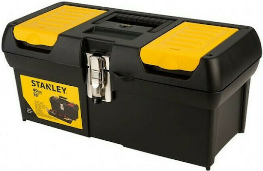 Stanley Essential Εργαλειοθήκη Χειρός Πλαστική με Ταμπακιέρα Π32xB19xΥ13cm