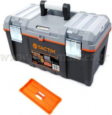 Tactix Hand Tool Case Plastic Dimensions: W53.5xD27.5xH24cm