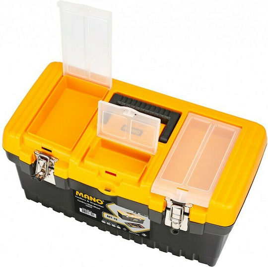 Mano Master Hand Tool Case Plastic with Tobacco Case Dimensions: W48.6xD26.7xH24.2cm