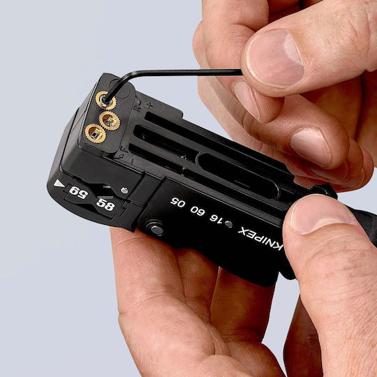 Knipex Rotary Coaxial Cable Stripper with 105mm Length