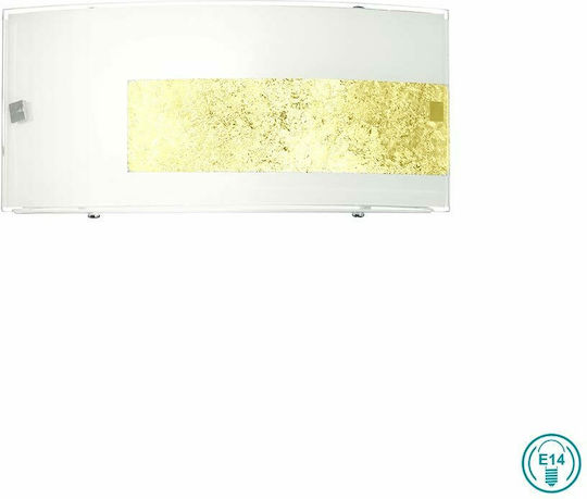 Ondaluce Ap.Brunei/Fo Leuchte Wand Gold 27cm Ondaluce Ap.Brunei/Fo Leuchte Wand Gold 27cm