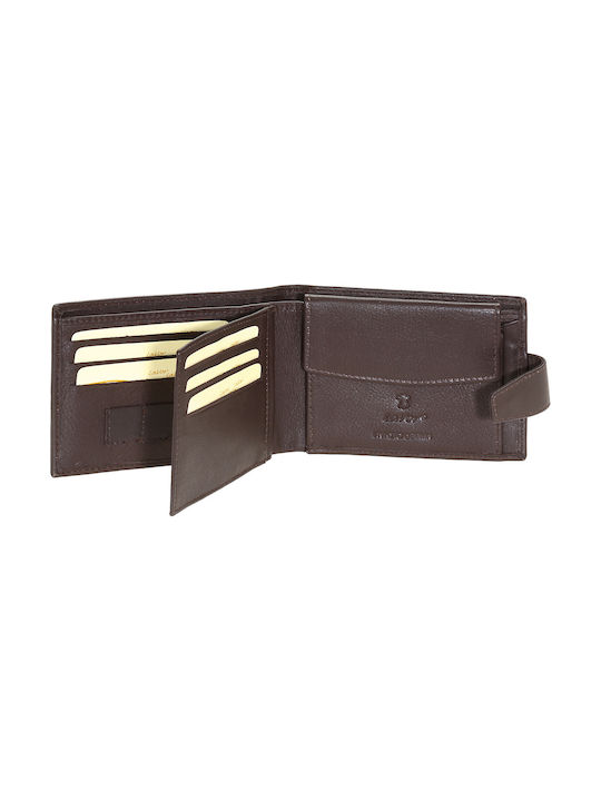 Lavor Men's Leather Wallet with RFID Brown