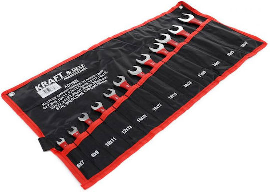 Kraft & Dele Set 12 German Wrenches with Socket Size 7-32mm KD-10924