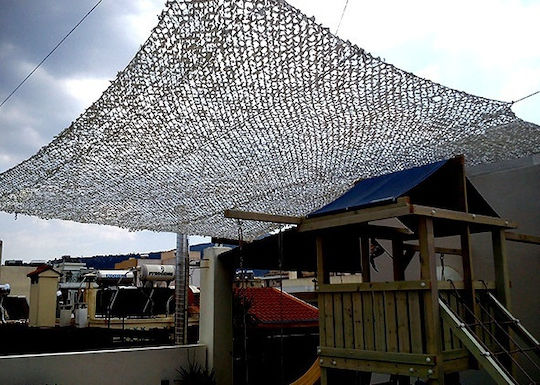 Unigreen Rectangular Camouflage Net Beige with PVC Coating 4x6m Desert