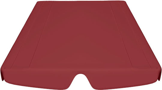 vidaXL Überdachung für Wiege Burgundisch mit PVC-Beschichtung 1.92x1.47m