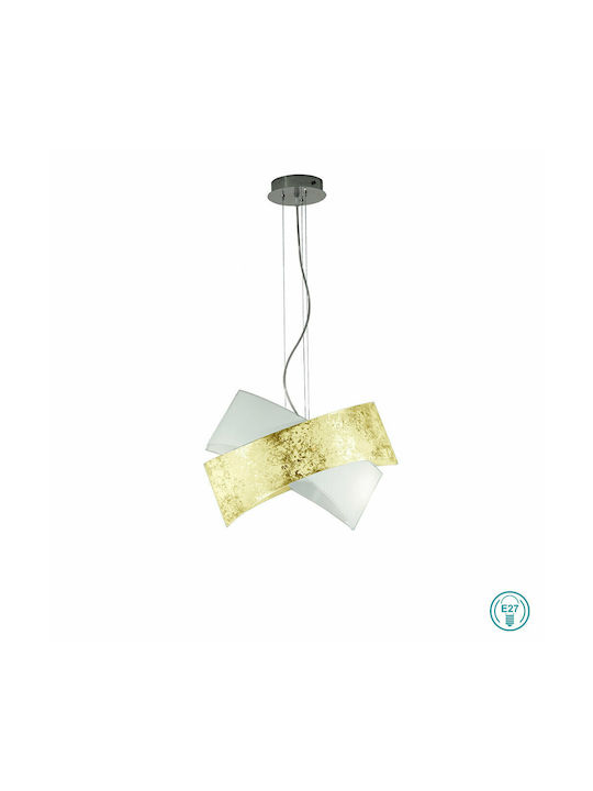 Ondaluce Pendant Light Two-Light for Socket E27 Gold