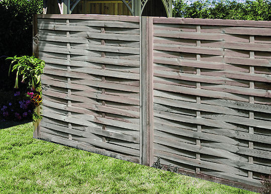 Showood Holz Panel Zaun in Beige Farbe 1.8x1.8m