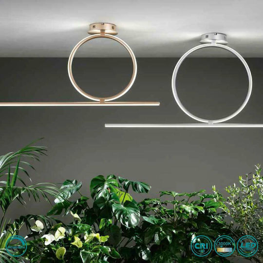 Ondaluce Pl.Acrobat.50/Oro Plafonieră de Tavan 100buc Aurie cu LED Integrat