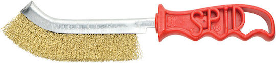 Sit Curved Hand Wire Brush 13565 Brush with Plastic Handle