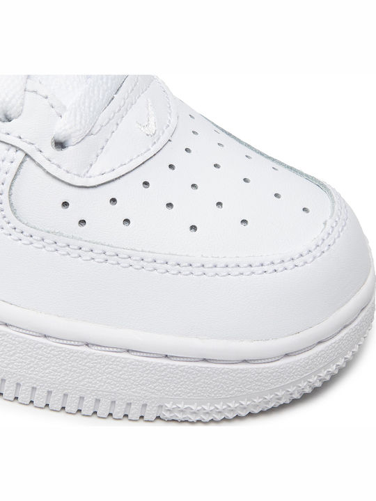 Air Force 1 Force 1 Ле Детски Маратонки Бели