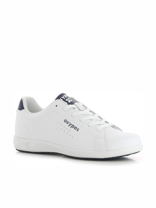 Oxypas Evan Low Work White S0 with Certification ESD ,SRC 027104