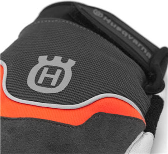 Husqvarna Gloves for Work Garden Leather Chainsaw protection 1pcs