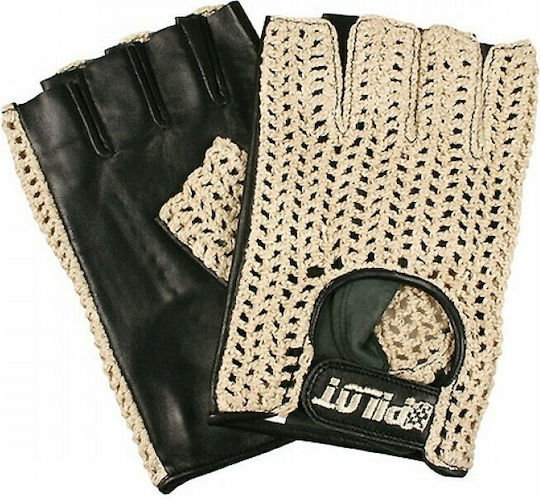 Lampa Gloves for Work Driver Black Leather Guide 1pcs