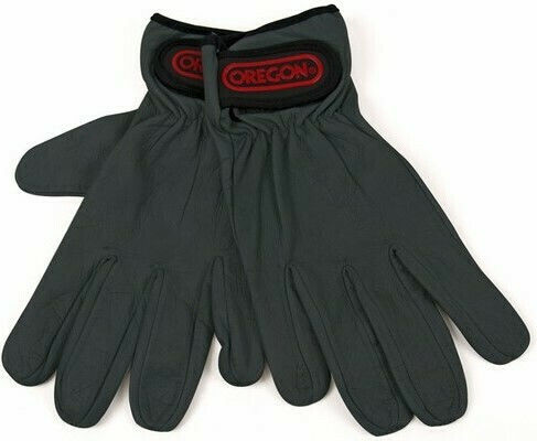 Oregon Gloves for Work Black Leather 1pcs