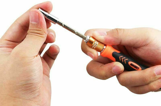 Jakemy Screwdriver with 42 Magnetic Interchangeable Tips