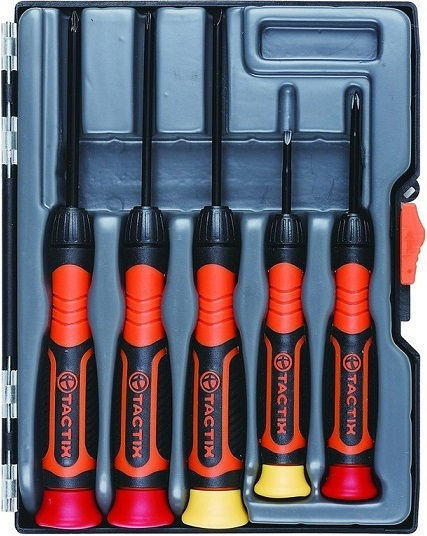 Tactix Set 5 Precision Screwdrivers