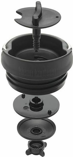 Klean Kanteen TKWide Ποτήρι Θερμός Ανοξείδωτο BPA Free 592ml Μαύρο