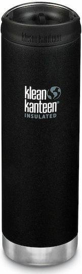 Klean Kanteen TKWide Ποτήρι Θερμός Ανοξείδωτο BPA Free 592ml Μαύρο
