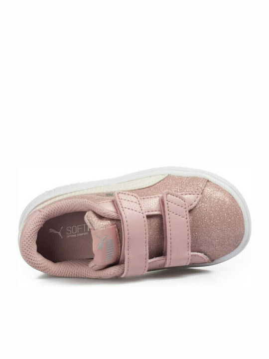 Smash Glitz Glam Παιδικά Sneakers με Σκρατς Ροζ