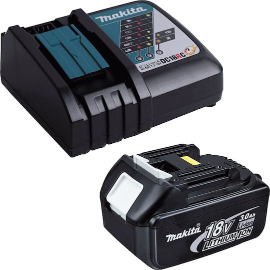 Makita Комплект Батерия Литиеви Капацитет 3Ах 18V със Зарядно DC18RC