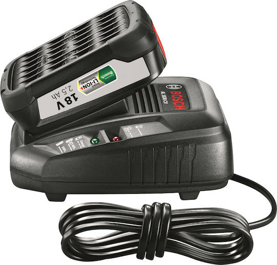 Bosch Σετ Μπαταρίας Λιθίου Χωρητικότητας 2.5Ah 18V με Φορτιστή