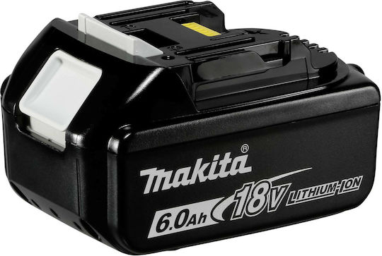 Makita Makita Lithium Werkzeugbatterie 18V mit Batteriekapazität 6Ah