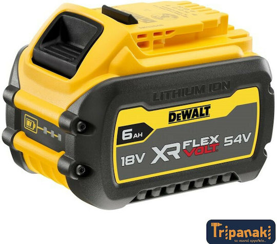 Dewalt Батерия за Инструменти Литиеви 54V с Капацитет 6Ах XR FlexVolt