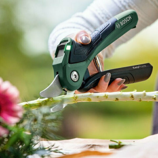 Bosch EasyPrune Pruning Shears 3.6V with 1 Battery & Maximum Cutting Diameter 25mm