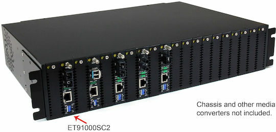 StarTech Convertor media 1buc (ET91000SC2)