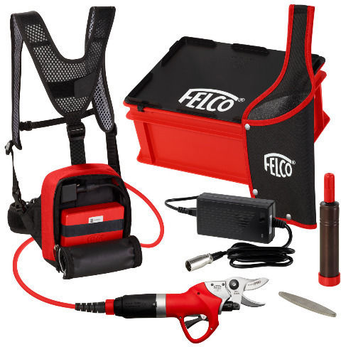 Felco 802 Ψαλίδι Κλαδέματος 37V με 1 Μπαταρία & Μέγιστη Διάμετρο Κοπής 30mm
