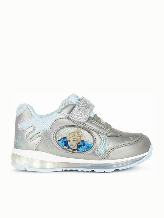 Todo Kids Sneakers Anatomic with Scratch Silver