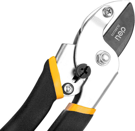 Deli Baumschere Typ Bypass-Schere Länge 20cm mit Maximalem Schnittdurchmesser 15mm