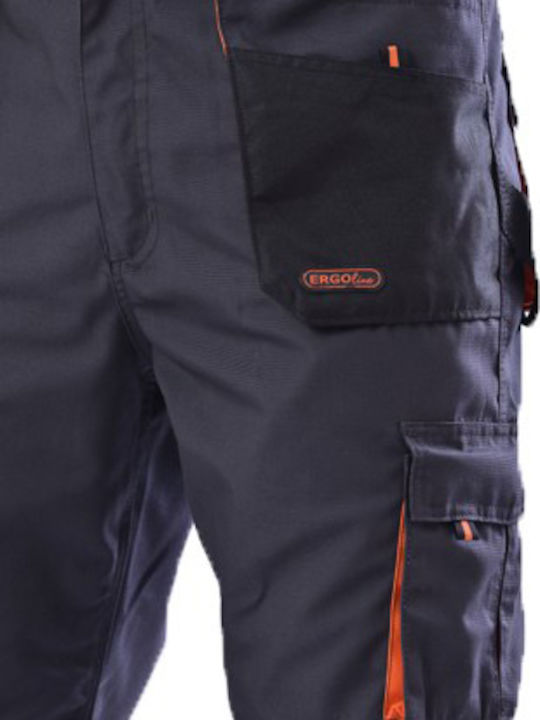 Ergo Canvas Work Trousers Gray